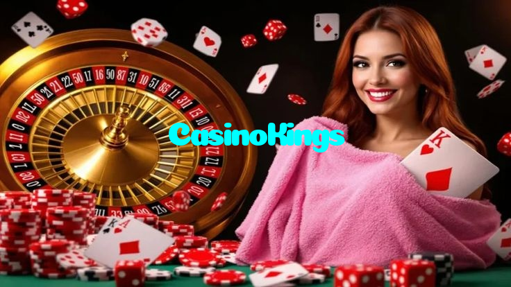 CasinoKings casino presented on mobile device in Pakistan with slots and live games